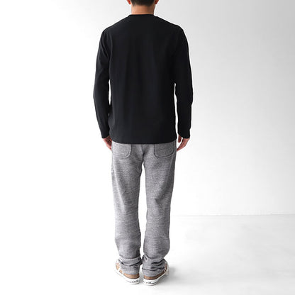 DANTON ダントン 胸ポケット ロンT JD-9077 長袖Tシャツ (メンズ レディース)