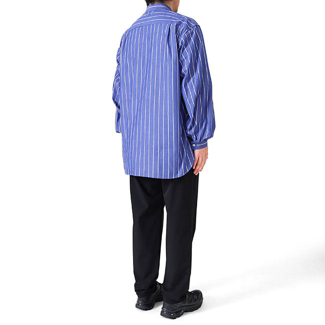 White Mountaineering MID GUSSET SLEEVE STRIPE BUTTON SHIRT WM2571117
