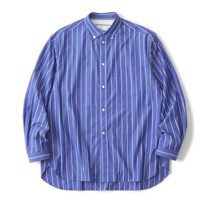 White Mountaineering MID GUSSET SLEEVE STRIPE BUTTON SHIRT WM2571117