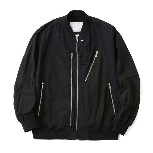 White Mountaineering ASYMMETRY FLIGHT JACKET WM2571201