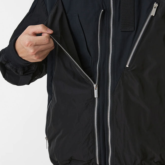 White Mountaineering ASYMMETRY FLIGHT JACKET WM2571201