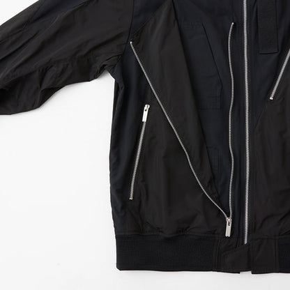 White Mountaineering ASYMMETRY FLIGHT JACKET WM2571201