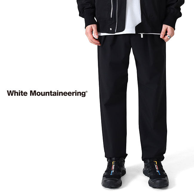 White Mountaineering SOLOTEX 3 TUCK EASY TAPERED PANTS WM2571414