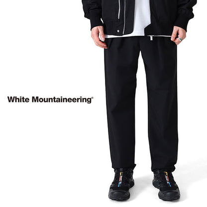 White Mountaineering SOLOTEX 3 TUCK EASY TAPERED PANTS WM2571414
