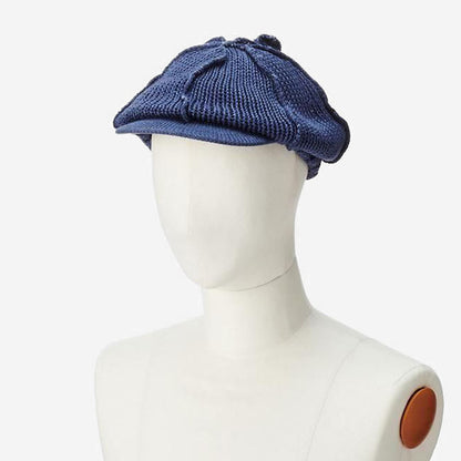 KIJIMA TAKAYUKI LINEN KNIT CASQUETTE MKNY261205 **