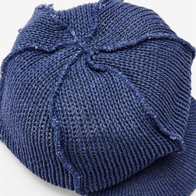 KIJIMA TAKAYUKI LINEN KNIT CASQUETTE MKNY261205 **