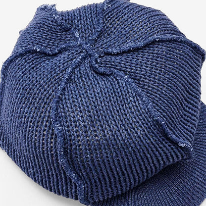 KIJIMA TAKAYUKI LINEN KNIT CASQUETTE MKNY261205 **