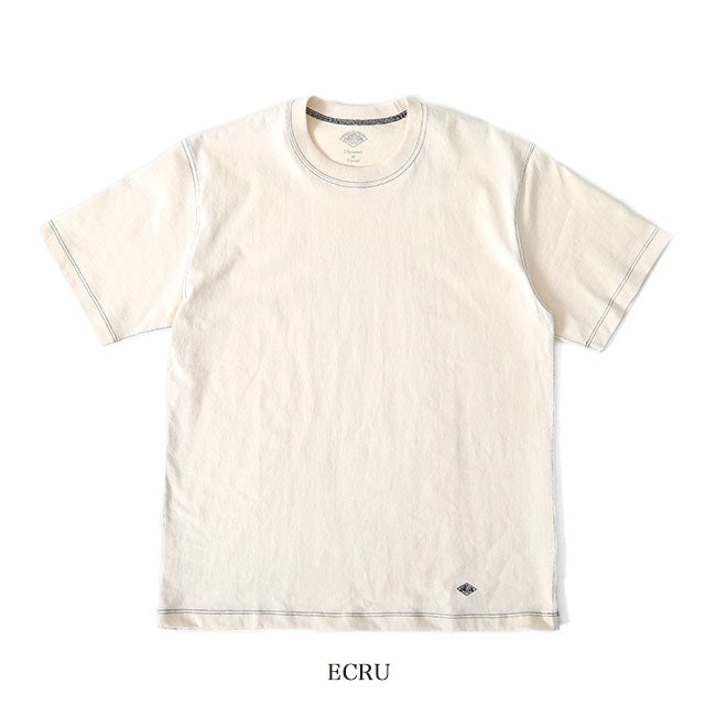 DANTON ダントン プレーン ロゴTシャツ JD-9212 無地 (レディース)