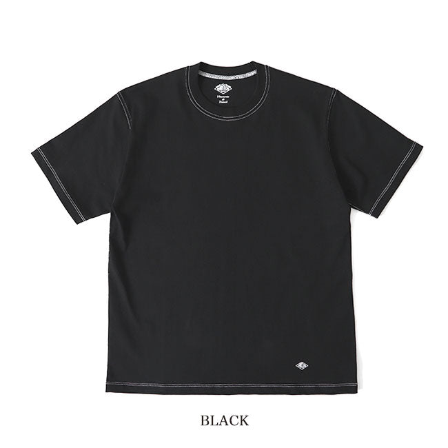 DANTON ダントン プレーン ロゴTシャツ JD-9212 無地 (メンズ)