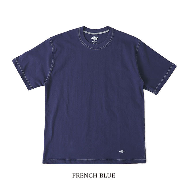 DANTON ダントン プレーン ロゴTシャツ JD-9212 無地 (メンズ)