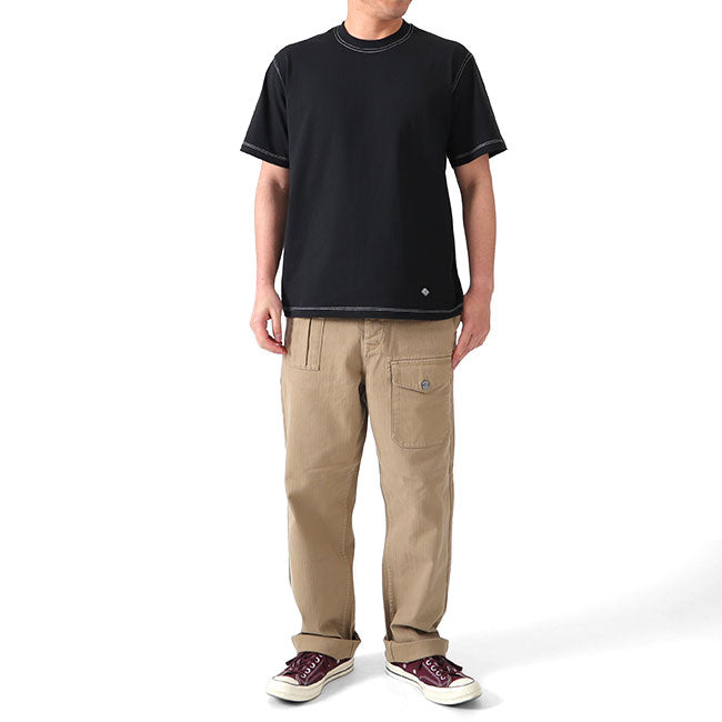 DANTON ダントン プレーン ロゴTシャツ JD-9212 無地 (メンズ)