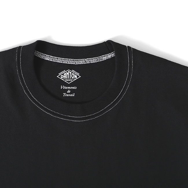 DANTON ダントン プレーン ロゴTシャツ JD-9212 無地 (メンズ)