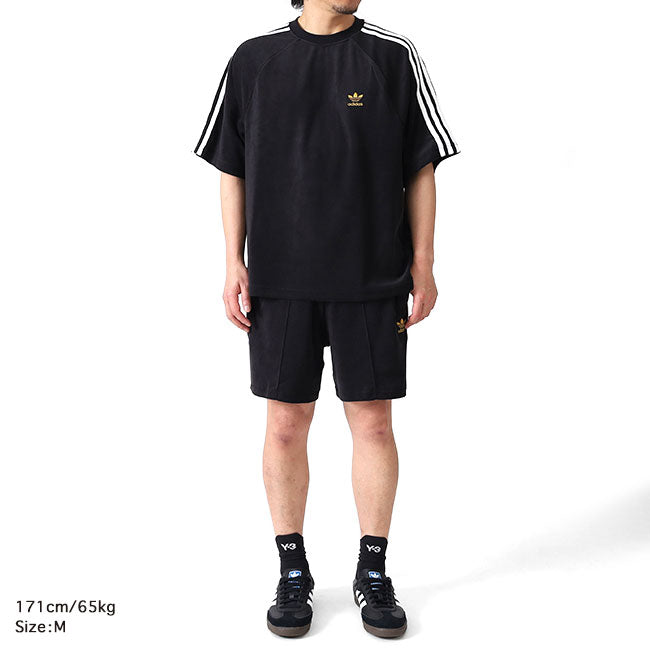 日本限定モデル adidas originals アディダスオリジナルス パイル地 ショーツ JX8974 タオル地 ショートパンツ メンズ