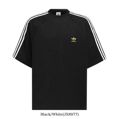 日本限定モデル adidas originals アディダスオリジナルス パイル地 Tシャツ JX8977 JX8978 半袖Tシャツ タオル地 メンズ