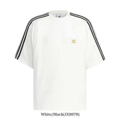 日本限定モデル adidas originals アディダスオリジナルス パイル地 Tシャツ JX8977 JX8978 半袖Tシャツ タオル地 メンズ