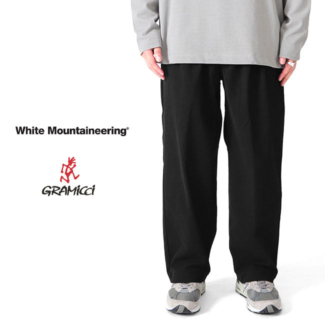 White Mountaineering × GRAMICCI STRETCH 3 TUCK PANTS WM2373405