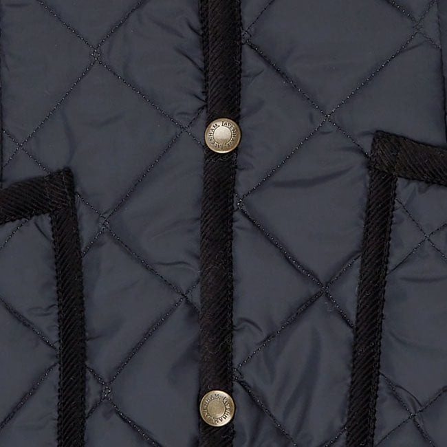 LAVENHAM ラベンハム ノーカラー キルティングジャケット SLJ2122 中綿ジャケット レディース