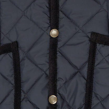 LAVENHAM ラベンハム ノーカラー キルティングジャケット SLJ2122 中綿ジャケット レディース