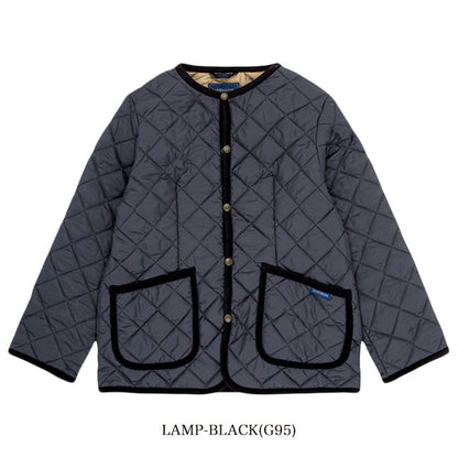 LAVENHAM ラベンハム ノーカラー キルティングジャケット SLJ2122 中綿ジャケット レディース