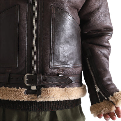 ナイジェルケーボン Nigel Cabourn シープスキン ムートンジャケット フード オーセンティック 8035119nigelcabourn (メンズ)