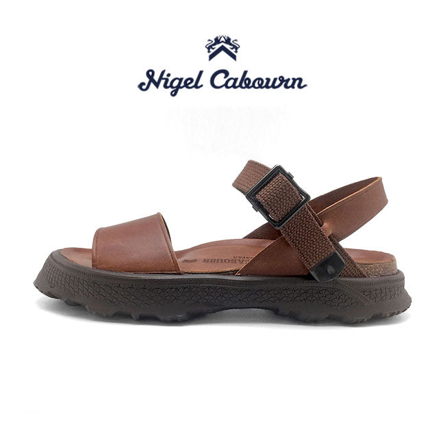 Nigel Cabourn ナイジェルケーボン 50's フレンチ アーミー レザーサンダル 80420062000 メンズ
