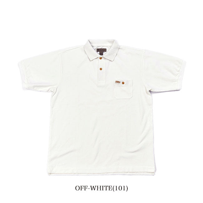 Nigel Cabourn ナイジェルケーボン リボン 胸ポケット ポロシャツ 80420021060 半袖ポロシャツ メンズ