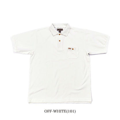 Nigel Cabourn ナイジェルケーボン リボン 胸ポケット ポロシャツ 80420021060 半袖ポロシャツ メンズ