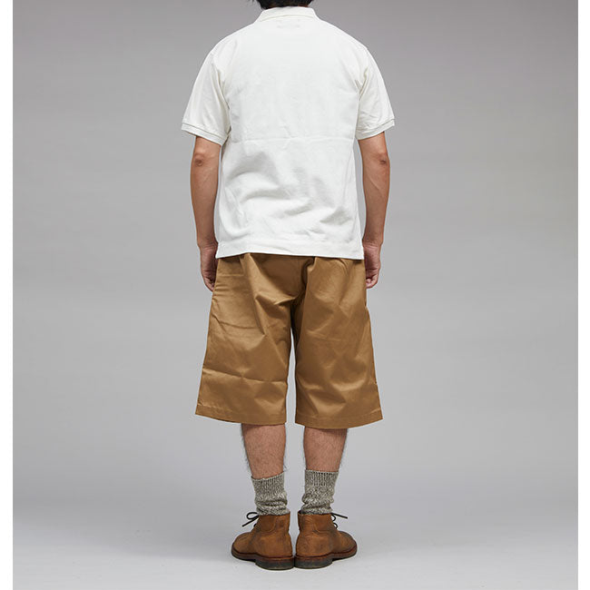 Nigel Cabourn ナイジェルケーボン リボン 胸ポケット ポロシャツ 80420021060 半袖ポロシャツ メンズ