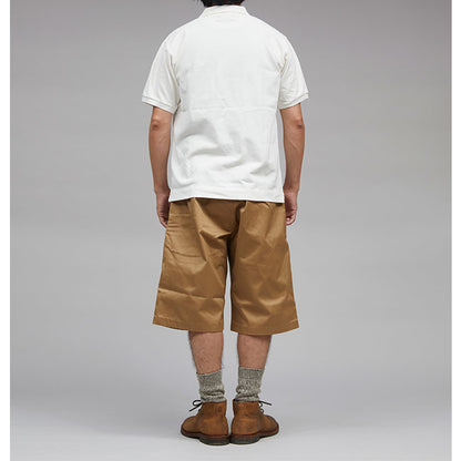 Nigel Cabourn ナイジェルケーボン リボン 胸ポケット ポロシャツ 80420021060 半袖ポロシャツ メンズ