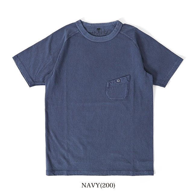 Nigel Cabourn ナイジェルケーボン 5.6oz ピグメント 胸ポケットTシャツ 21021 半袖Tシャツ メンズ