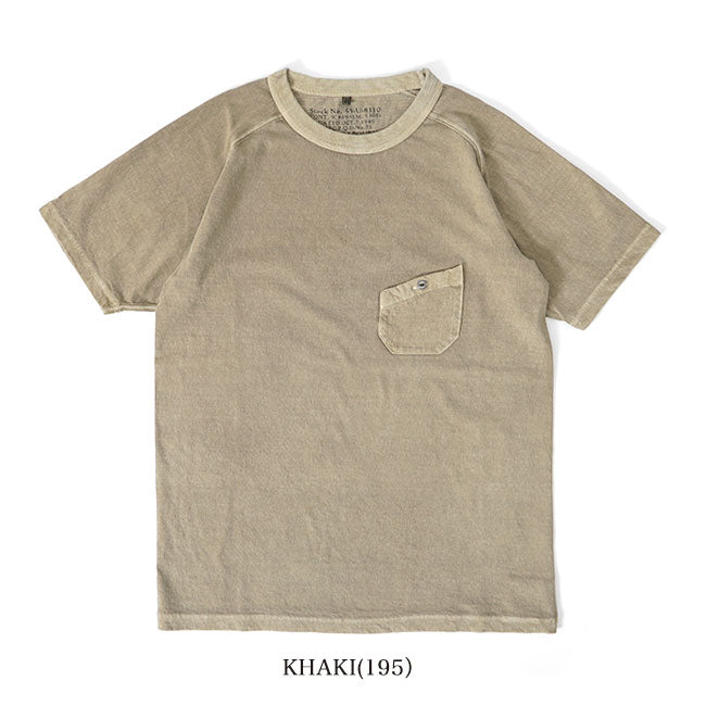 Nigel Cabourn ナイジェルケーボン 5.6oz ピグメント 胸ポケットTシャツ 21021 半袖Tシャツ メンズ
