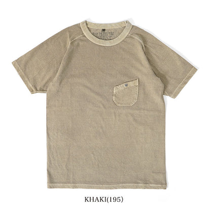 Nigel Cabourn ナイジェルケーボン 5.6oz ピグメント 胸ポケットTシャツ 21021 半袖Tシャツ メンズ