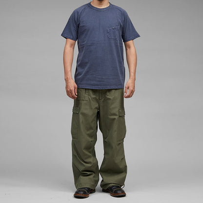 Nigel Cabourn ナイジェルケーボン 5.6oz ピグメント 胸ポケットTシャツ 21021 半袖Tシャツ メンズ