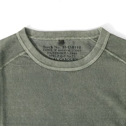 Nigel Cabourn ナイジェルケーボン 5.6oz ピグメント 胸ポケットTシャツ 21021 半袖Tシャツ メンズ