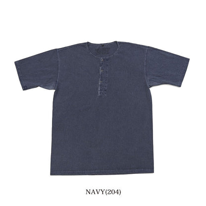 Nigel Cabourn ナイジェルケーボン 50'S ピグメント ヘンリーネックTシャツ 80420021003 半袖Tシャツ メンズ
