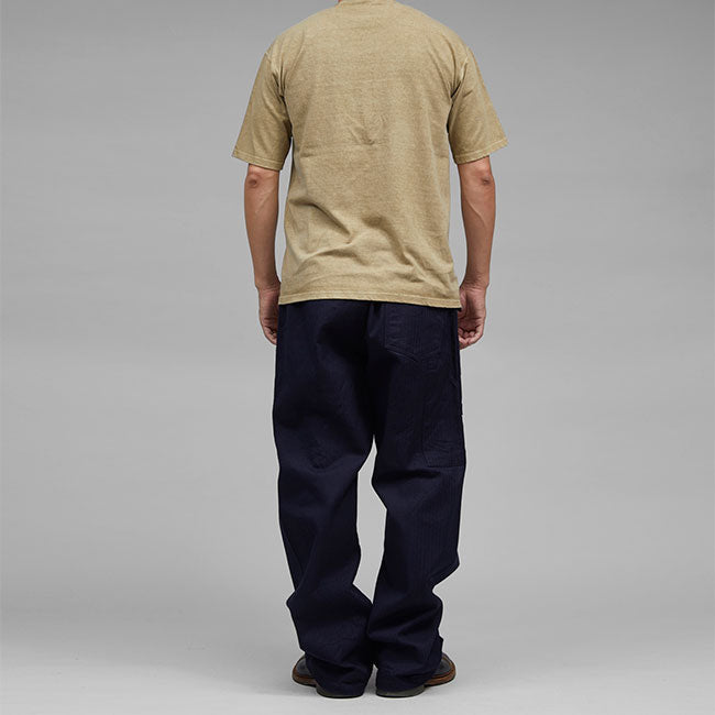 Nigel Cabourn ナイジェルケーボン 50'S ピグメント ヘンリーネックTシャツ 80420021003 半袖Tシャツ メンズ