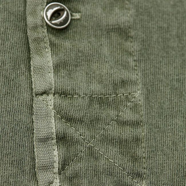 Nigel Cabourn ナイジェルケーボン 50'S ピグメント ヘンリーネックTシャツ 80420021003 半袖Tシャツ メンズ