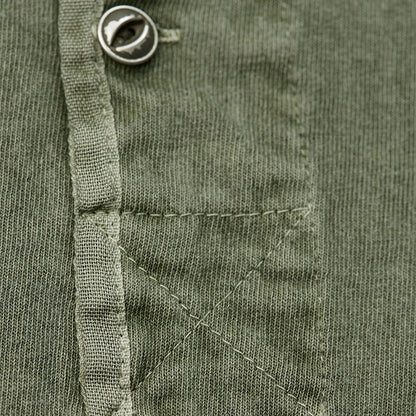 Nigel Cabourn ナイジェルケーボン 50'S ピグメント ヘンリーネックTシャツ 80420021003 半袖Tシャツ メンズ