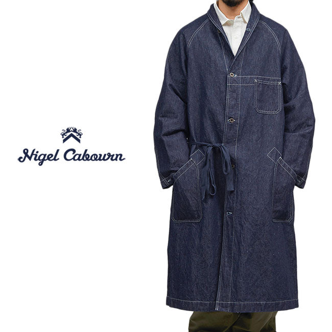 Nigel Cabourn ナイジェルケーボン 40'S コットンリネンデニム エンジニアコート 8042nigelcabourn000 ダスターコート メンズ