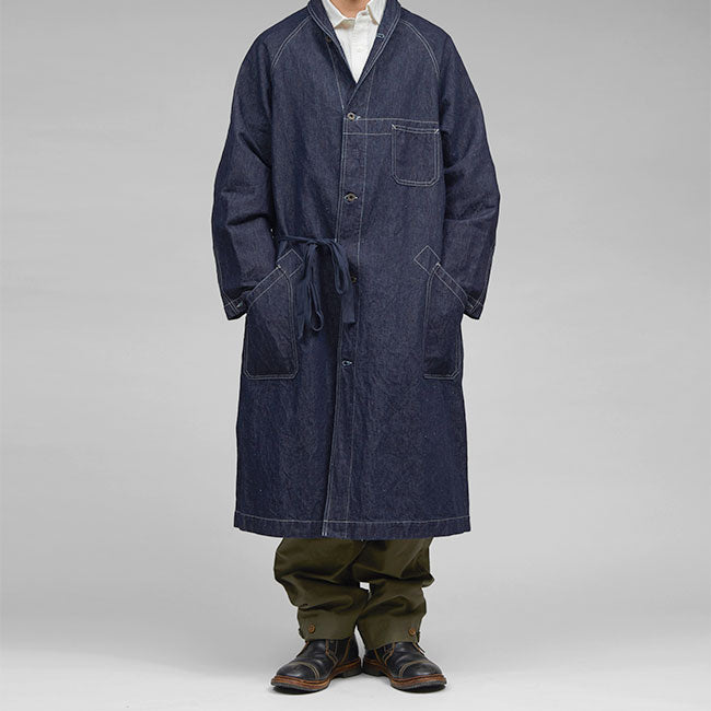 Nigel Cabourn ナイジェルケーボン 40'S コットンリネンデニム エンジニアコート 8042nigelcabourn000 ダスターコート メンズ