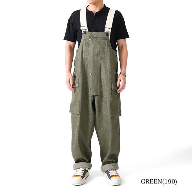 Nigel Cabourn ナイジェルケーボン ライブロ 日本デニム ナバル ダンガリー 80421350550 オーバーオール メンズ