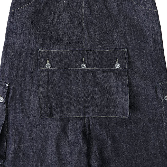 Nigel Cabourn ナイジェルケーボン ライブロ 日本デニム ナバル ダンガリー 80421350550 オーバーオール メンズ