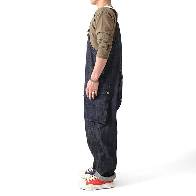 Nigel Cabourn ナイジェルケーボン ライブロ 日本デニム ナバル ダンガリー 80421350550 オーバーオール メンズ