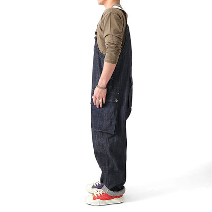 Nigel Cabourn ナイジェルケーボン ライブロ 日本デニム ナバル ダンガリー 80421350550 オーバーオール メンズ