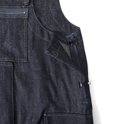 Nigel Cabourn ナイジェルケーボン ライブロ 日本デニム ナバル ダンガリー 80421350550 オーバーオール メンズ