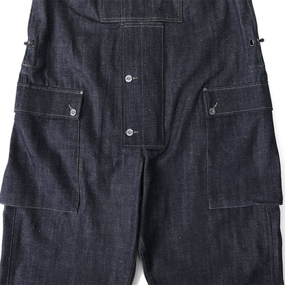 Nigel Cabourn ナイジェルケーボン ライブロ 日本デニム ナバル ダンガリー 80421350550 オーバーオール メンズ