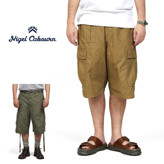 Nigel Cabourn ナイジェルケーボン アーミー カーゴショーツ 51012 ショートパンツ メンズ
