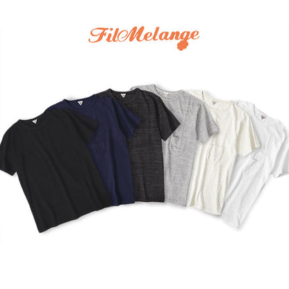Filmelange フィルメランジェ DIZZY 胸ポケット 半袖Tシャツ