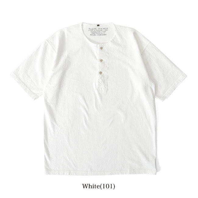 Nigel Cabourn ナイジェルケーボン 50s ヘンリーネックTシャツ 80440021005 半袖Tシャツ メンズ レディース