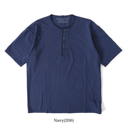 Nigel Cabourn ナイジェルケーボン 50s ヘンリーネックTシャツ 80440021005 半袖Tシャツ メンズ レディース